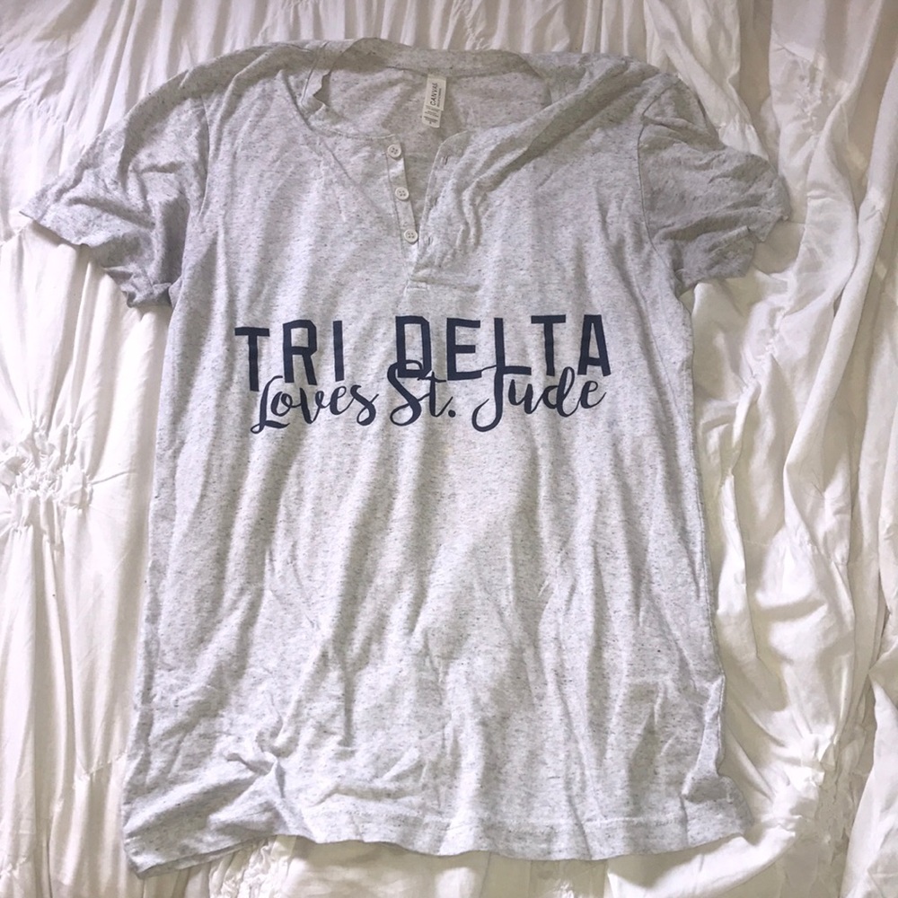 tri Delta st Jude Henley Tee | Delta Delta Delta